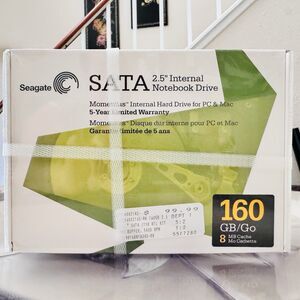 Seagate 160GB Notebook Internal 2.5" HD SATA 150 RTL Momentus ST9160821AS-RK